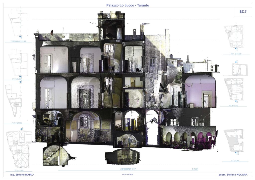 Rilievi Palazzo LOJUCCO -Taranto 12 01 RLIEVO PALAZZO LOJUCCO 21