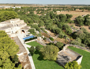 Immagine da drone di masseria VICENTINO GRANDE